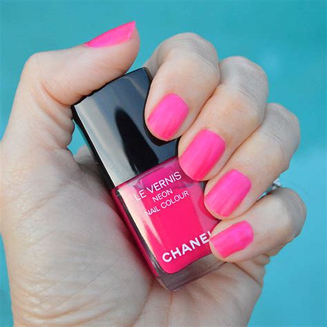 chanel neon techno bloom nail polish|chanel nail varnish colors.